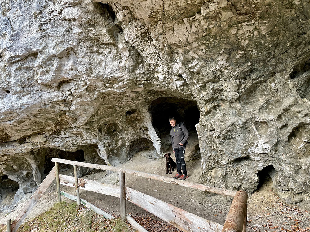 Krepelschrofen Höhlen